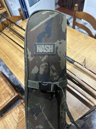 Cañas de Carpfishing + funda