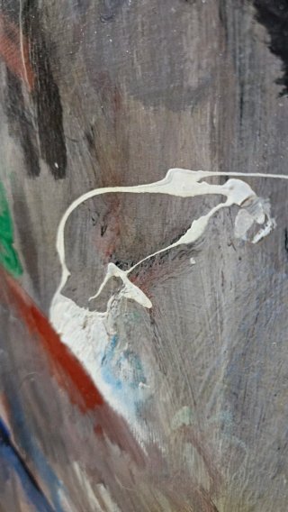 Pintura sobre lienzo 1987