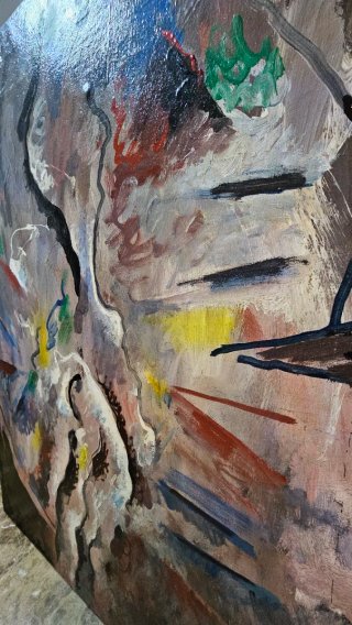 Pintura sobre lienzo 1987