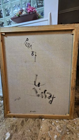 Pintura sobre lienzo 1987
