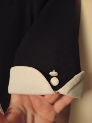 Vestido Kling negro y blanco