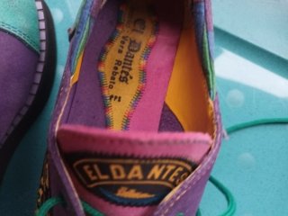 Zapatos El Dantes Ante Multicolor Diseño Exclusivo