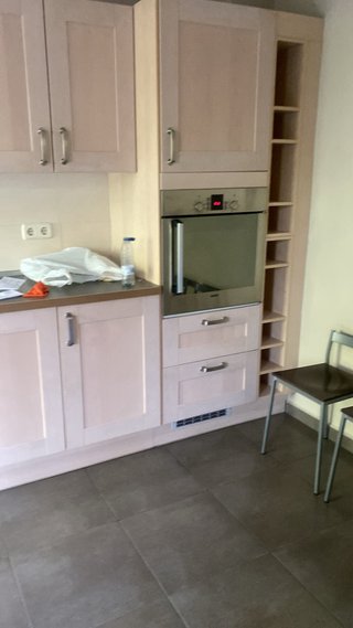 Muebles de cocina madera y metal