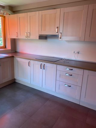 Muebles de cocina madera y metal