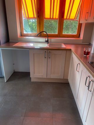 Muebles de cocina madera y metal