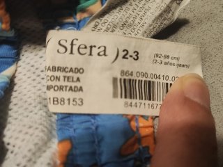 Bañador infantil 2-3 años estampado