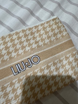 Pochette Liu Jo mare beige/bianca