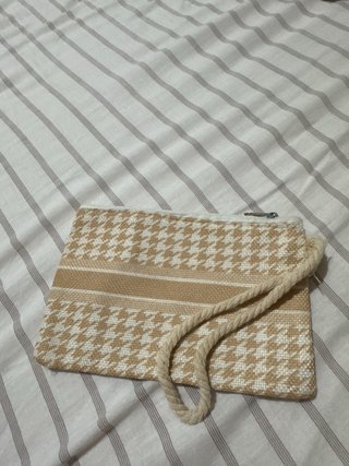 Pochette Liu Jo mare beige/bianca