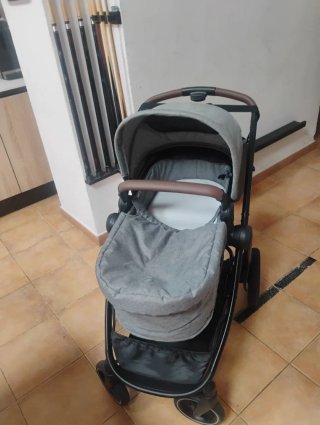 Carro de bebé Maxi-Cosi zeila gris