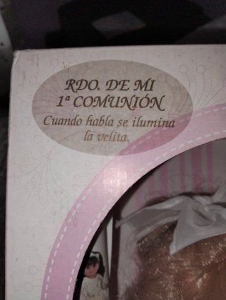 Muñeca de Comunión Berbesa