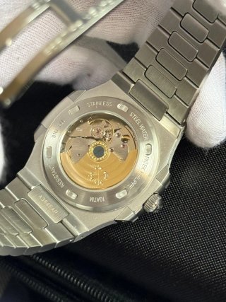 Reloj Plata/Blanco Patek Philippe automático