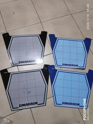 PORTANUMEROS ZIMARRN BMX NOS