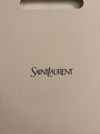 Busta Saint Laurent con chiudi busta