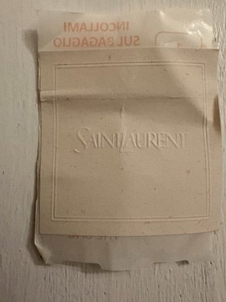 Busta Saint Laurent con chiudi busta