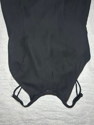 JP Vestido de Diseño Negro