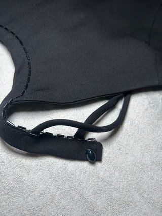 JP Vestido de Diseño Negro