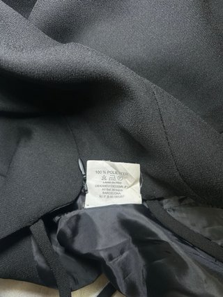 JP Vestido de Diseño Negro