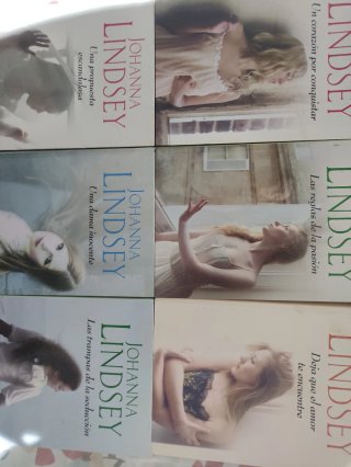 Lote libros Johanna Lindsey