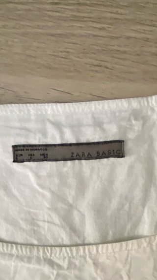 Vestito bianco Zara taglia L