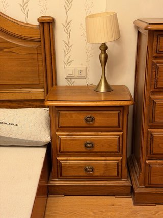 Muebles de dormitorio completo de madera maciza
