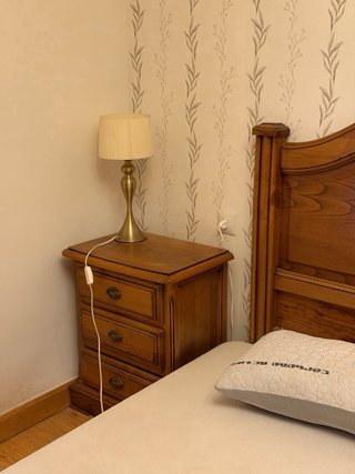 Muebles de dormitorio completo de madera maciza