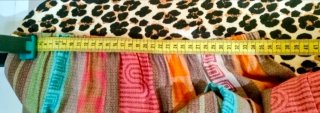 Falda larga étnica multicolor