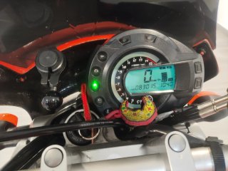 Yamaha FZ6 2006 Naranja y Negra
