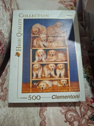 Puzzle Clementoni 500 Piezas Cachorros