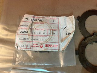 Anillas autoblocante Renault nuevas