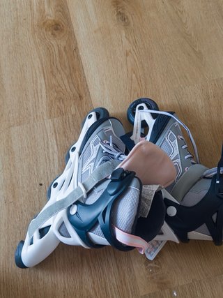 Patines Oxelo T38 + Casco y Protecciones