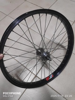 LLANTA AMBROSIO NEGRA BMX