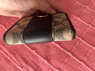 Cartera Coach Vintage Beige y Marrón