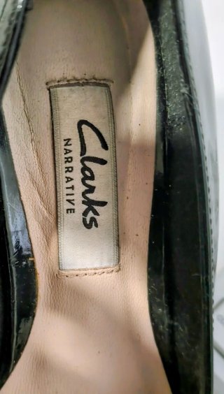 Zapatos de tacón negros Clarks