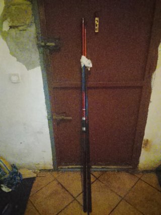 Caña de pescar 4 20  metros resistencia 70 gramos