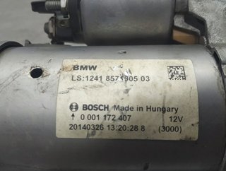 MOTOR ARRANQUE BMW SERIE 1 BERLINA 5P (F20) N47D2