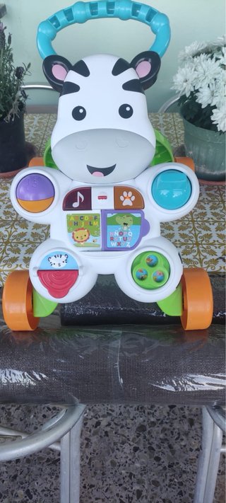 Andador Cebra Fisher-Price Parlanchina Bebé