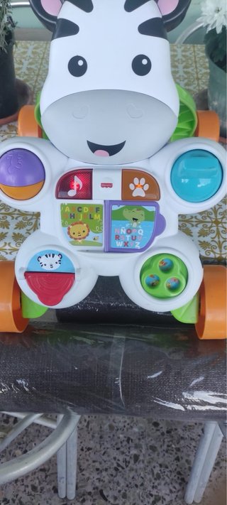 Andador Cebra Fisher-Price Parlanchina Bebé