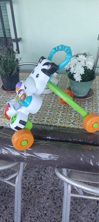 Andador Cebra Fisher-Price Parlanchina Bebé