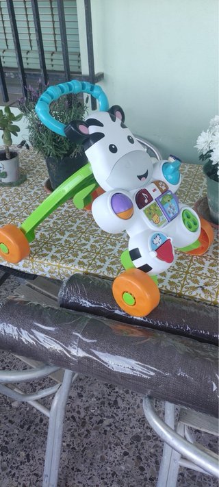 Andador Cebra Fisher-Price Parlanchina Bebé