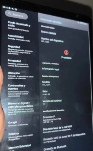 Tablet Sebbe S22, incluye teclado, ratón y soporte