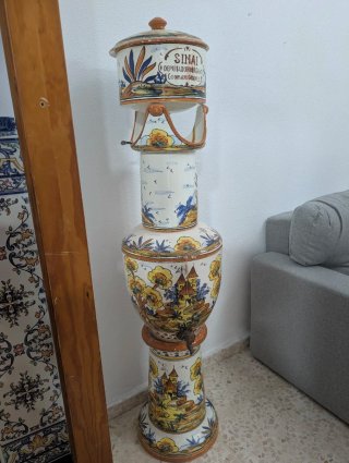 Filtro Cerámica Artesanal SINAI con Pie
