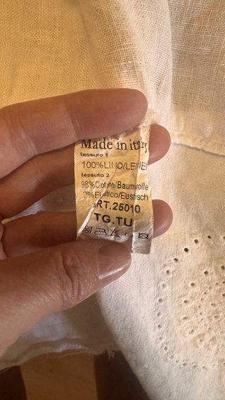 Chaleco Lino Boho Blanco Talla Única