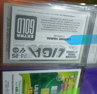 Cromo Extra Gold Lamine Yamal 2024-25