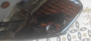 Tapa lateral Aprilia Negra