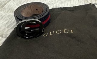 Mocasines Gucci Azul Marino con Hebilla