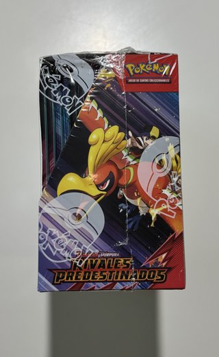 Pokemon Rivales Predestinados Booster Box Español