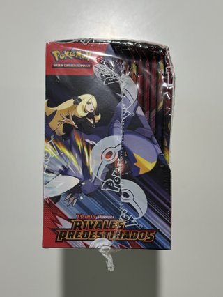 Pokemon Rivales Predestinados Booster Box Español