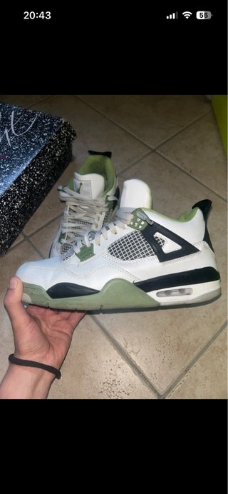 Jordan 4 Bianche e Verdi