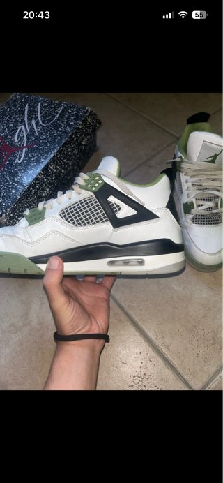 Jordan 4 Bianche e Verdi