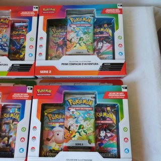 Lotto 4 Collezione Pokémon Primi Compagni Avventur
